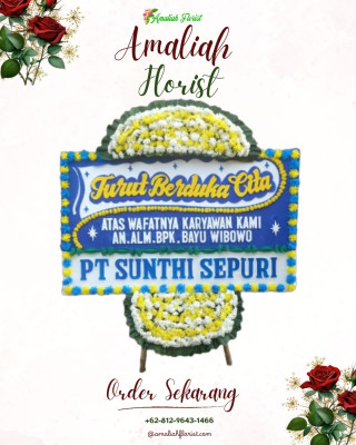 Papan Bunga Duka di Panancangan