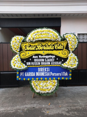 Papan Bunga Duka di Panancangan