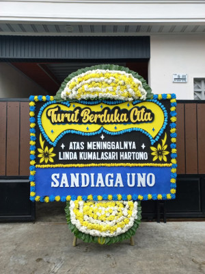 Papan Bunga Duka di Panancangan